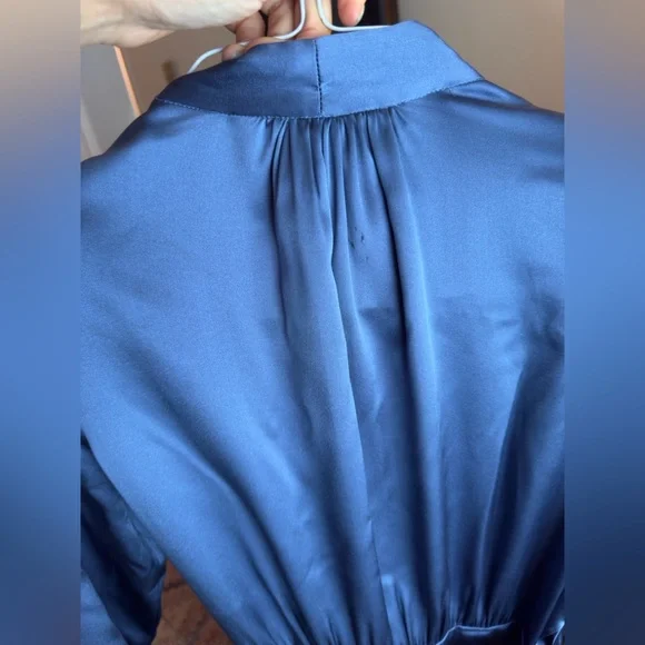 Veronica Beard Agatha Silk Satin Wrap Dress